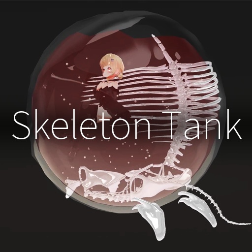【VRC想定】スケルトンタンク / Skeleton Tank