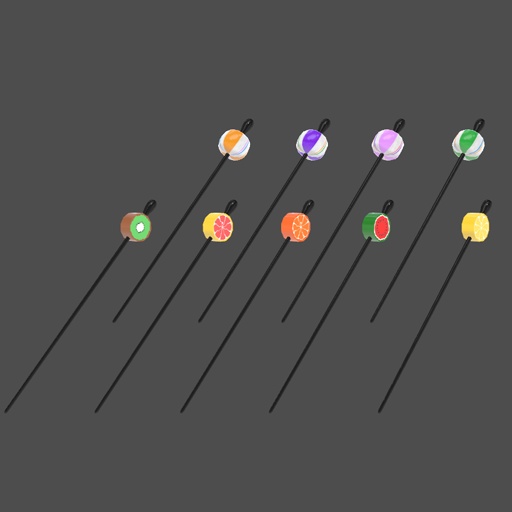 【VRC想定】飴玉アクセサリーセット / Candy Accessory Set