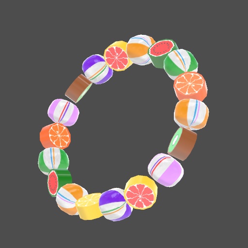 【VRC想定】飴玉アクセサリーセット / Candy Accessory Set