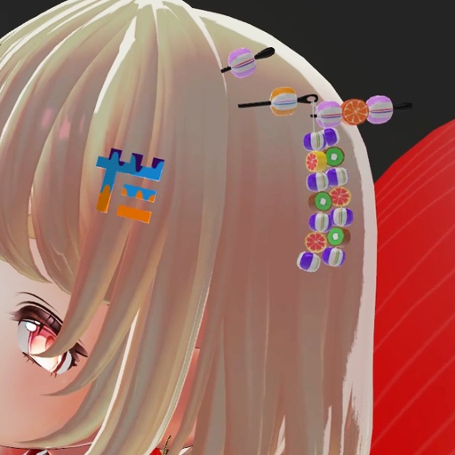 【VRC想定】飴玉アクセサリーセット / Candy Accessory Set