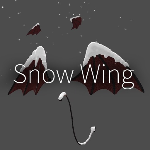 【VRC想定】スノーウィング / Snow Wing