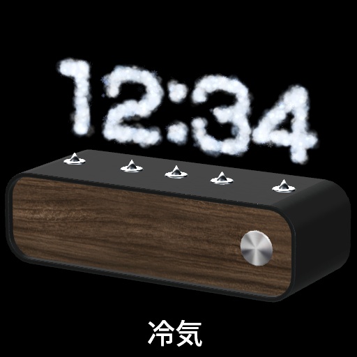 【VRC想定】パーティクルクロック / Particle Clock