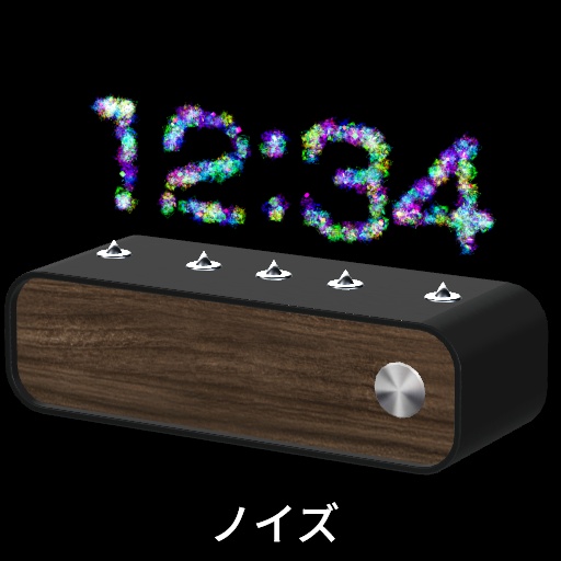 【VRC想定】パーティクルクロック / Particle Clock
