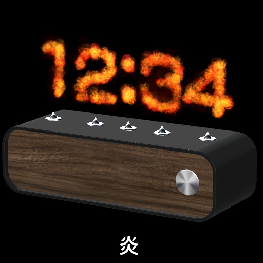 【VRC想定】パーティクルクロック / Particle Clock