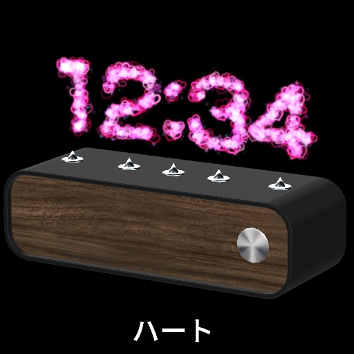 【VRC想定】パーティクルクロック / Particle Clock