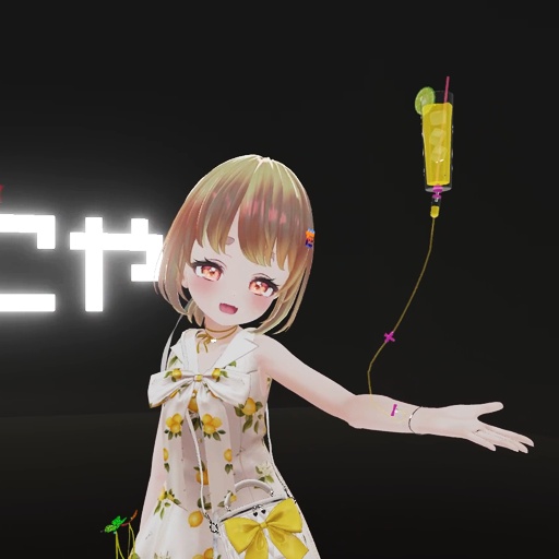 【VRC想定】ドリンク点滴セット / Drink Drip set
