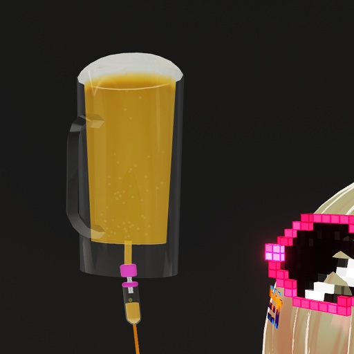 【VRC想定】ドリンク点滴セット / Drink Drip set