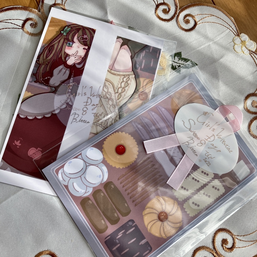 バレンタイン展 ポストカード2枚組