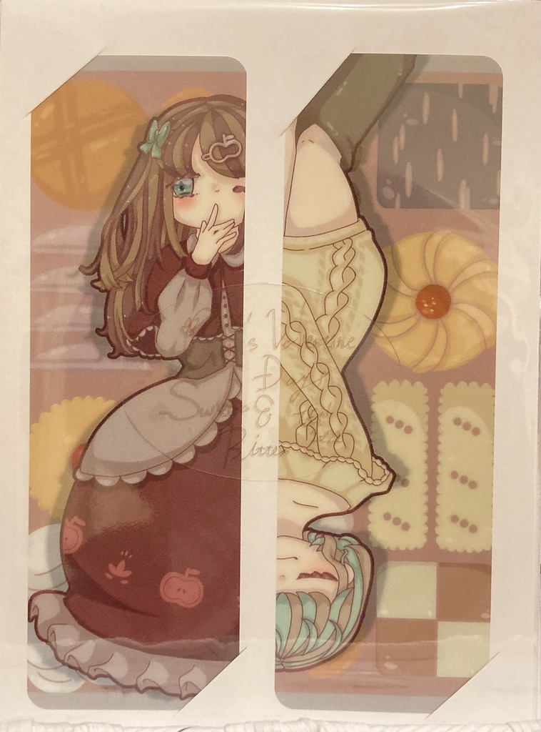 バレンタイン展 クリアしおり2枚組