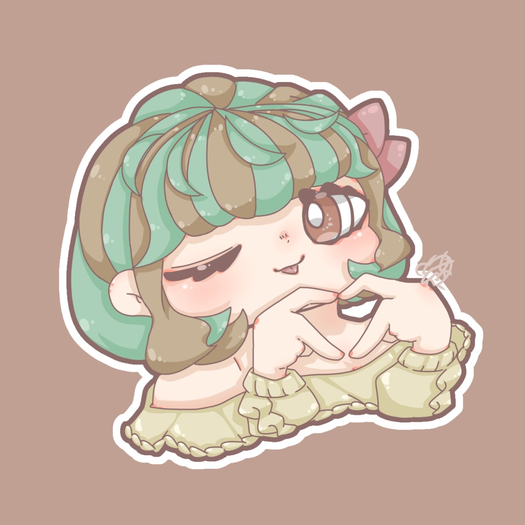 スクエア缶バッジ (Valentine、ワタリゴト、ユニアちゃん)