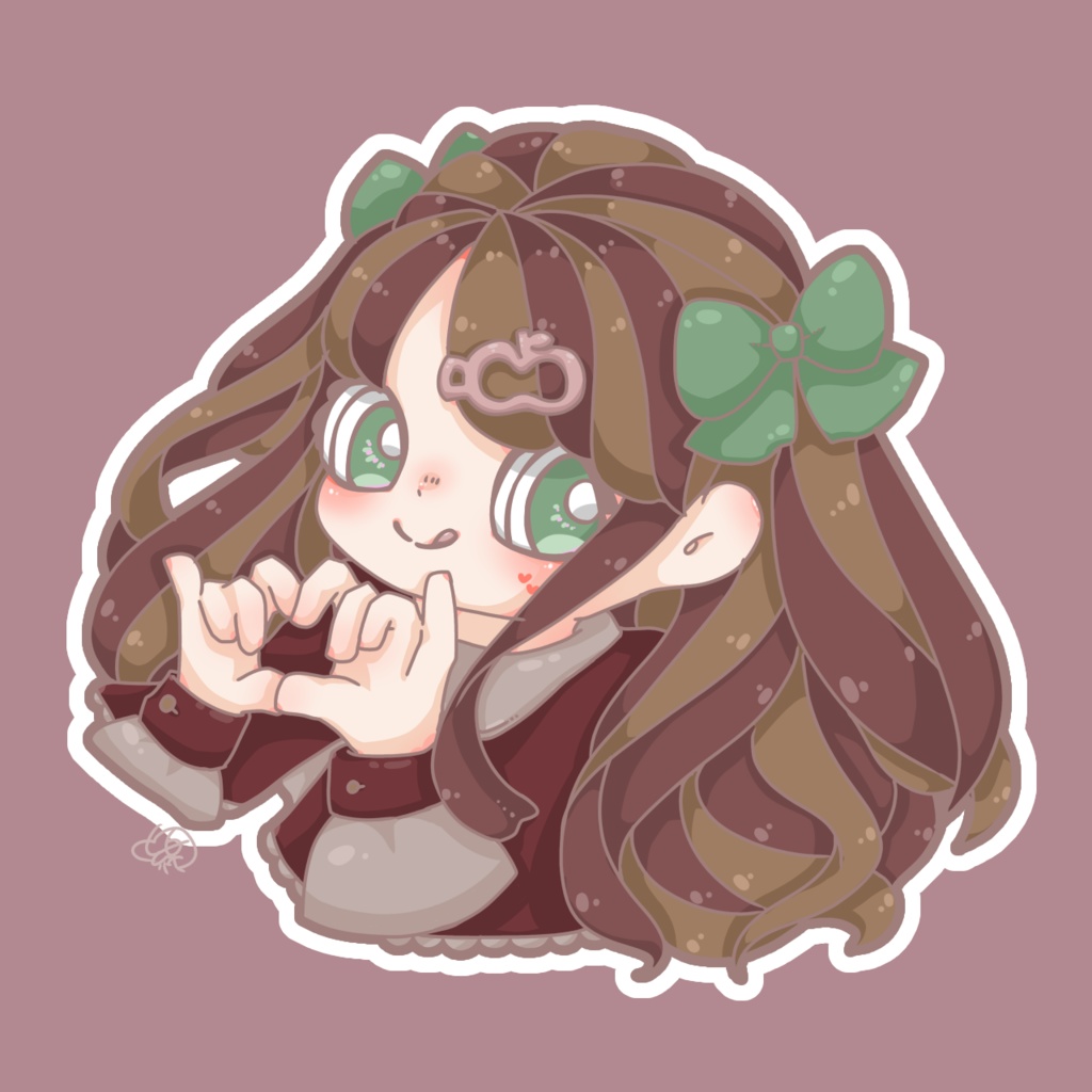 スクエア缶バッジ (Valentine、ワタリゴト、ユニアちゃん)