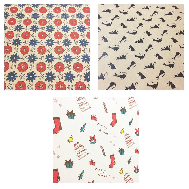 ラッピングペーパー