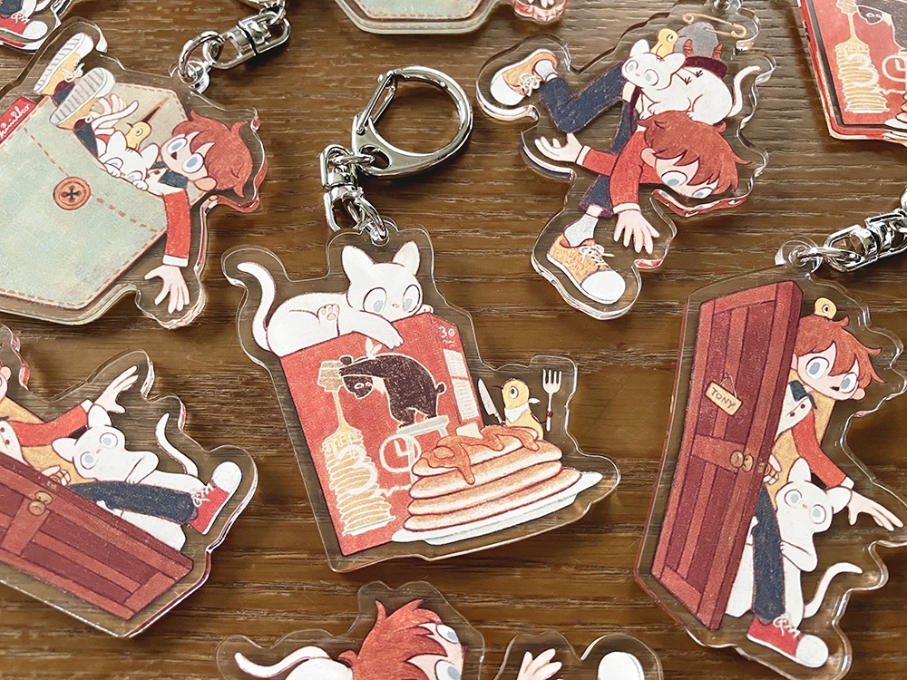 アクリルキーホルダー