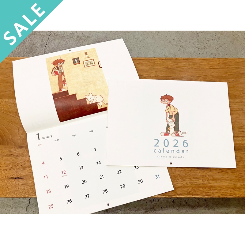 2026　壁掛けカレンダー