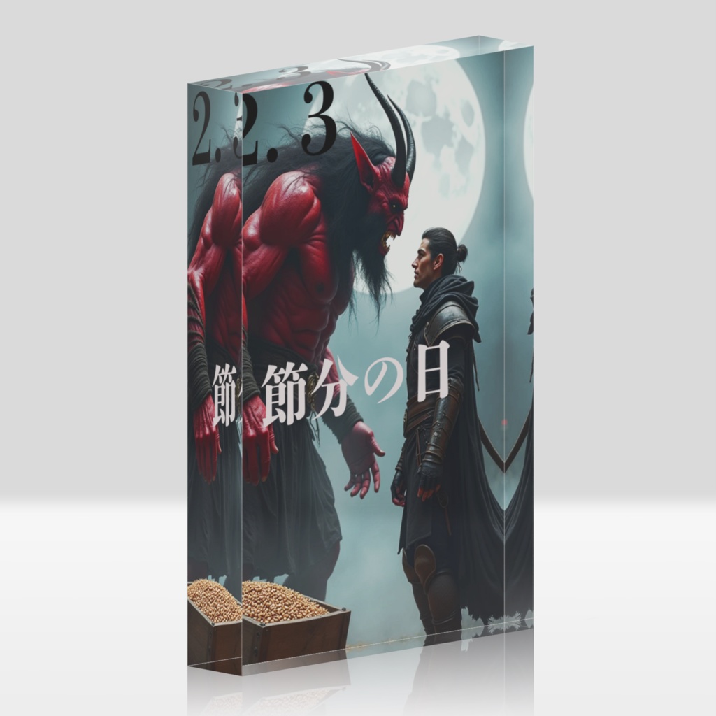 鬼退治100×148 2.3 節分の日