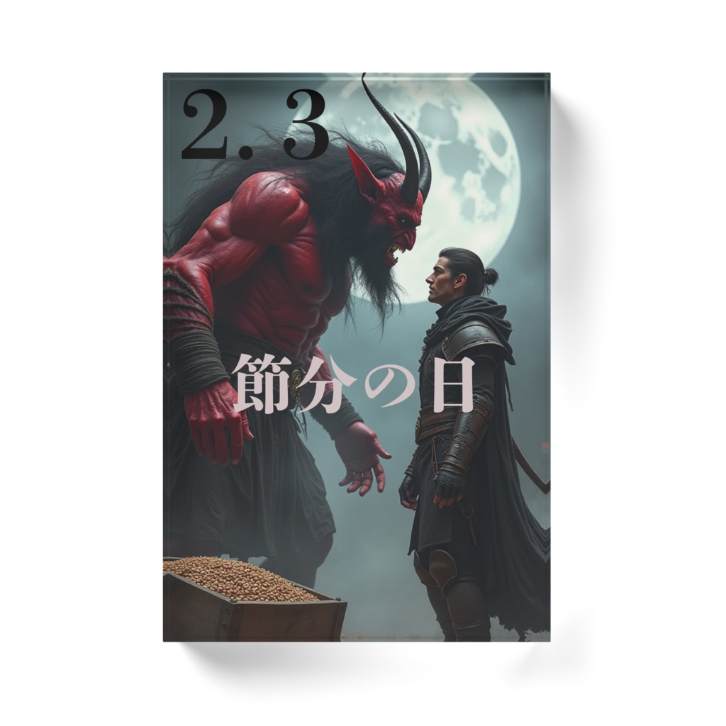 鬼退治100×148 2.3 節分の日