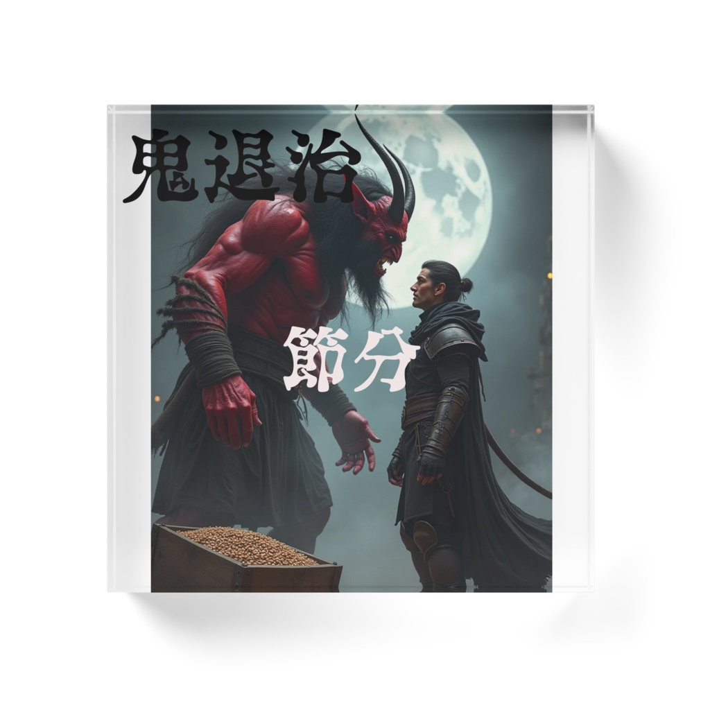 鬼退治100×100 鬼退治 節分