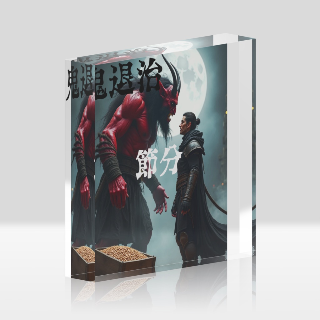 鬼退治100×100 鬼退治 節分