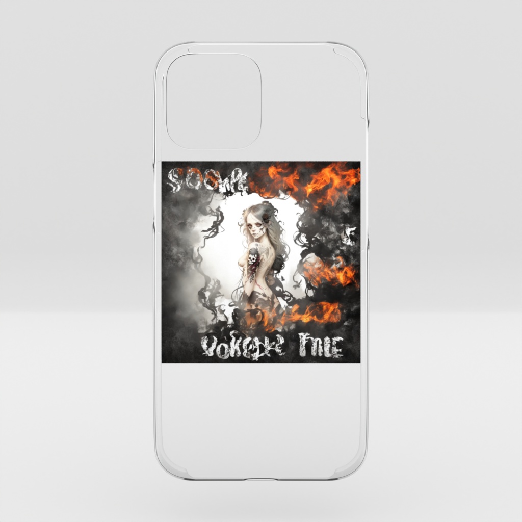 Smoke Fire Girl　 iPhone 15