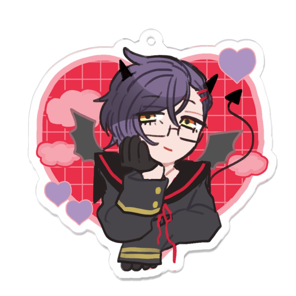 ♥BOOTH限定♥小悪魔明石さんアクキー