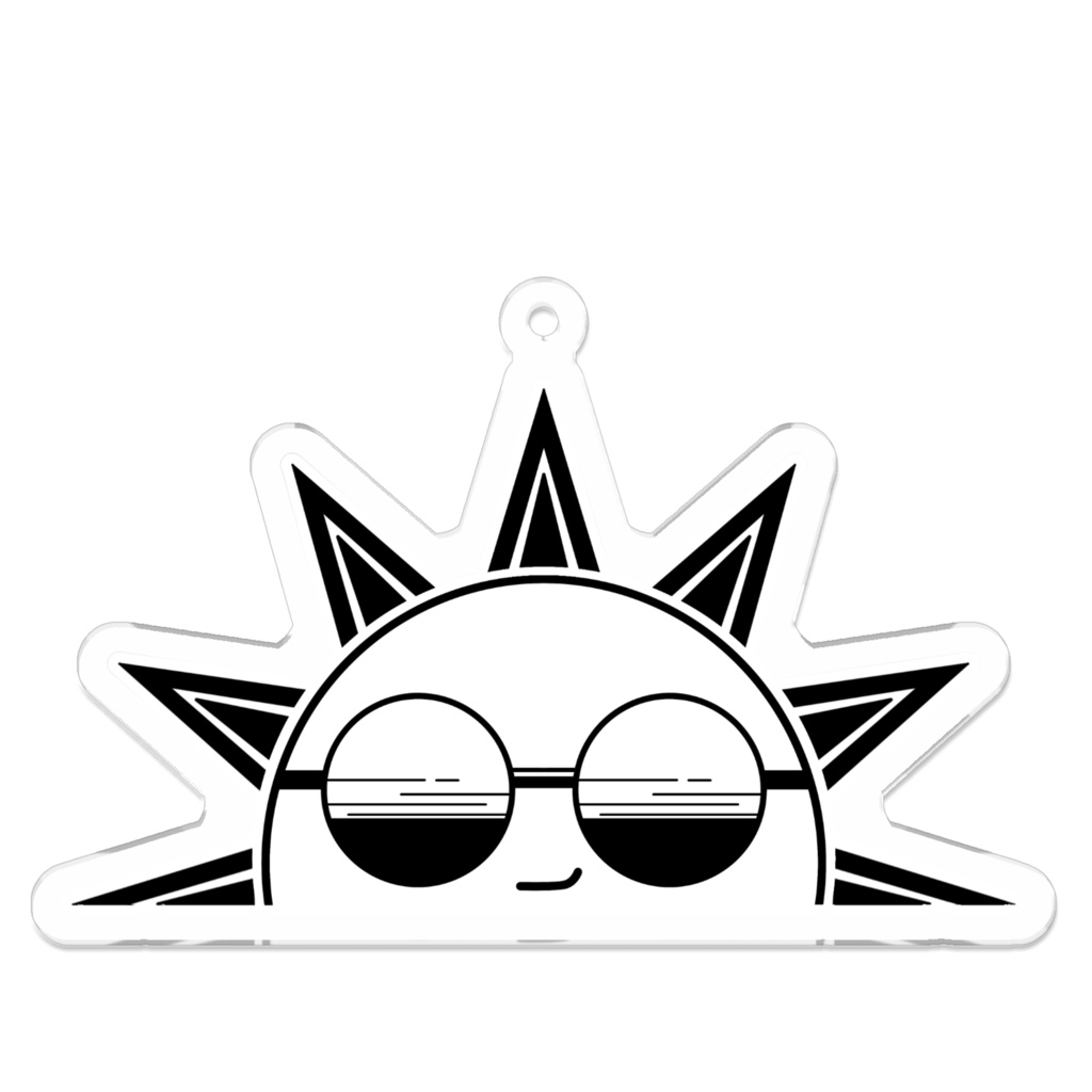 サンライズアクリルキーホルダー