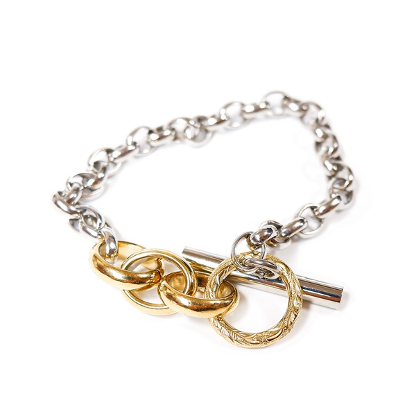 ハワイアンジュエリー ブレスレット チェーン レディース マンテル gbs8200