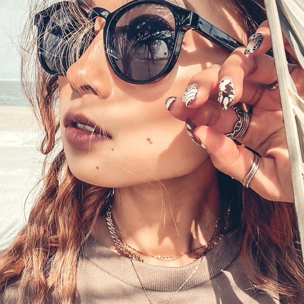 ハワイアンジュエリー リング 指輪 スクロール ウェーブ ステンレス grs8704