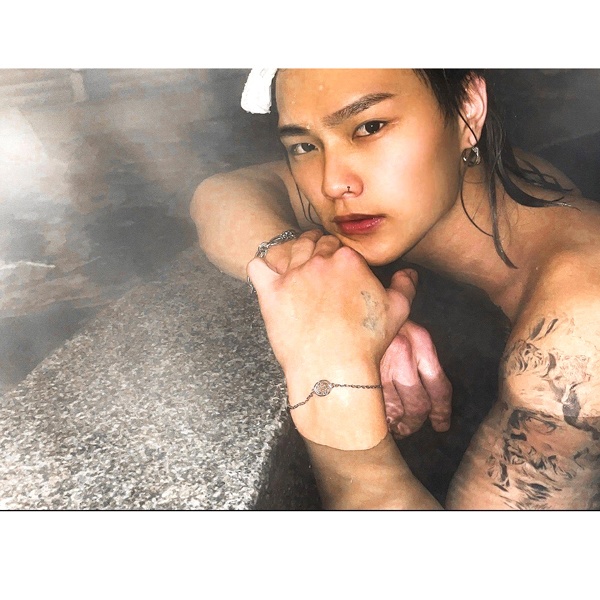 ハワイアンジュエリー ブレスレット コイン スクロール 波 ステンレス gbs8197