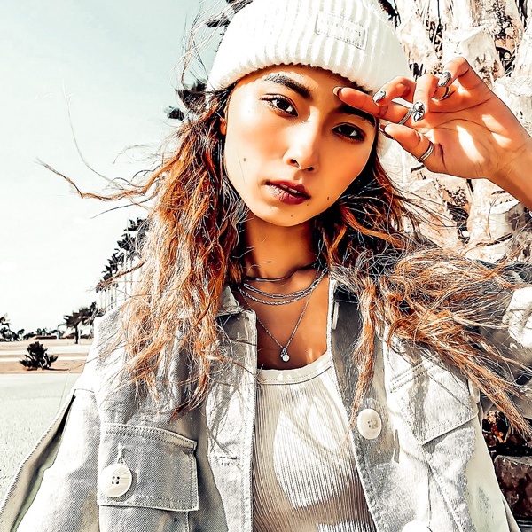 ハワイアンジュエリー ネックレス スクロール 2way メンズ レディース gps81255ステンレス