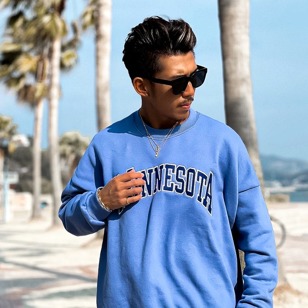 ハワイアンジュエリー ネックレス スクロール 2way メンズ レディース gps81255ステンレス