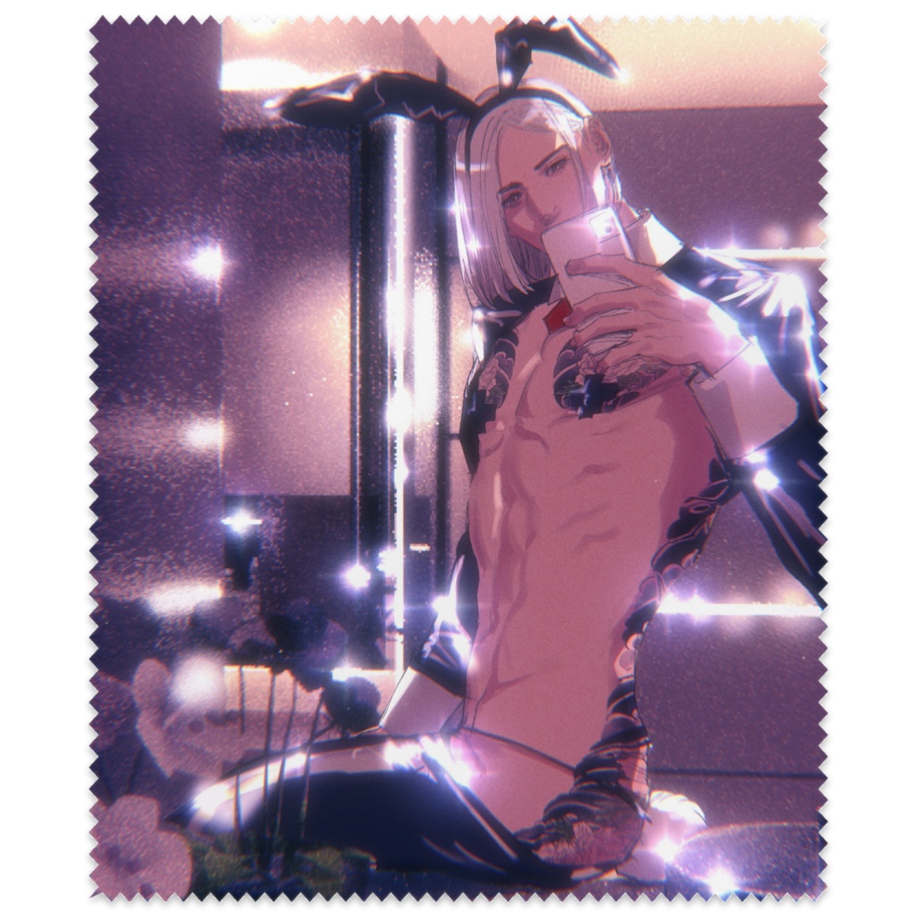 逆バニー・マイクロファイバークロス