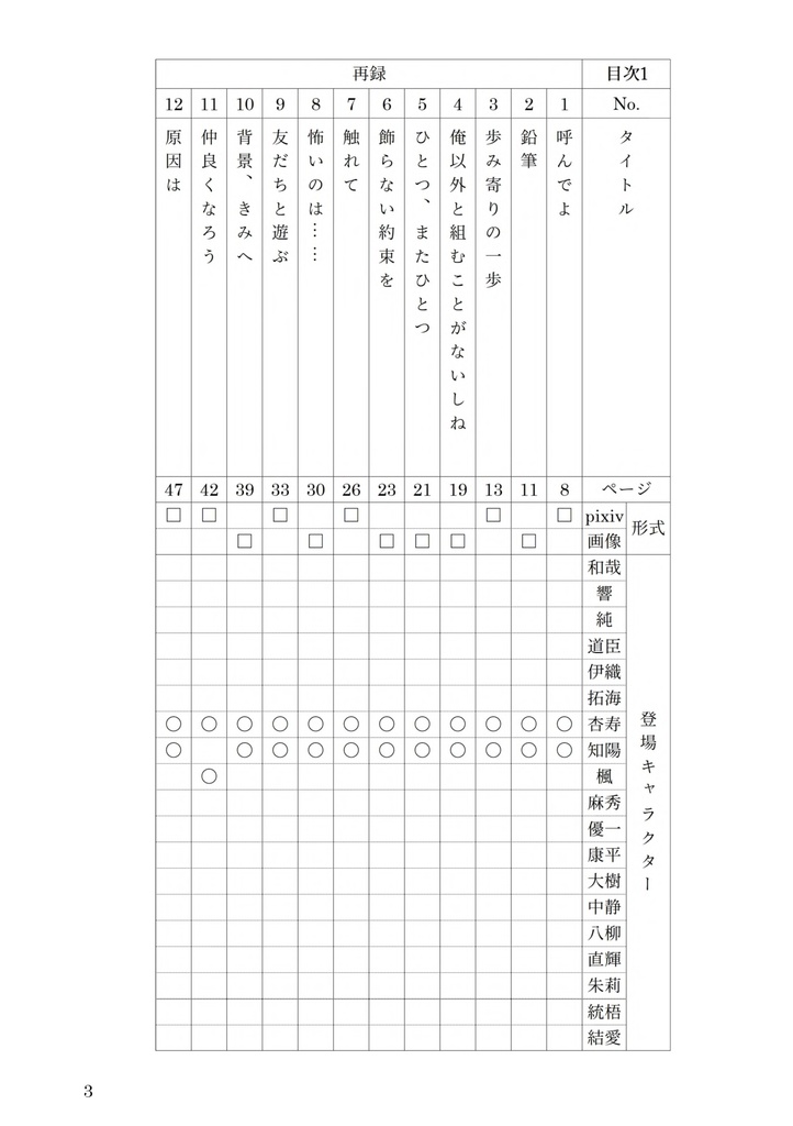 いろ・イロ・色