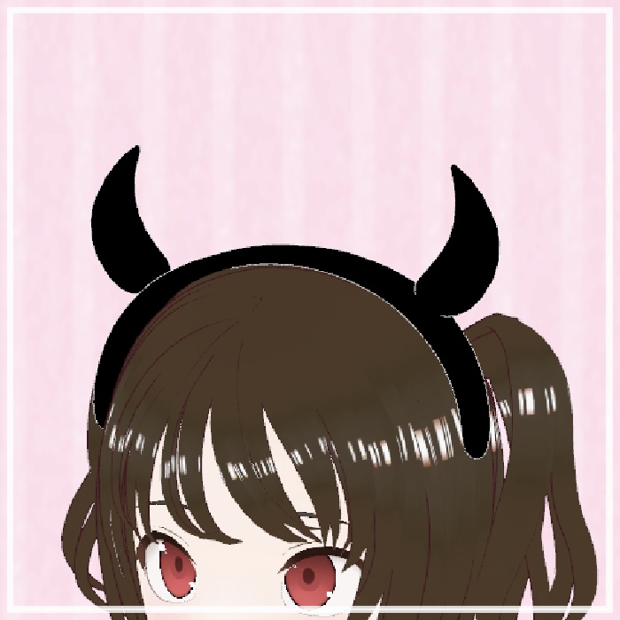 小悪魔の角カチューシャ – Little Evil Horn Headband –