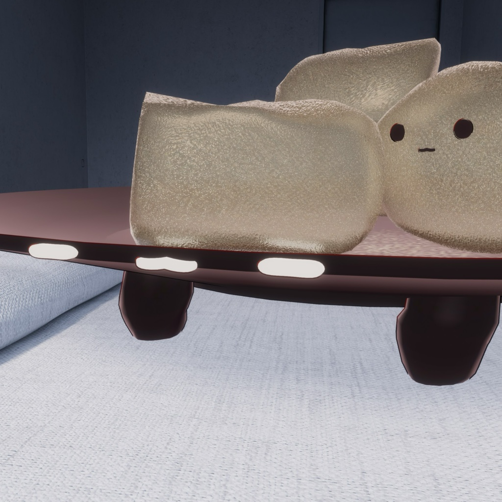 わらびもち/オリジナル3Dモデル