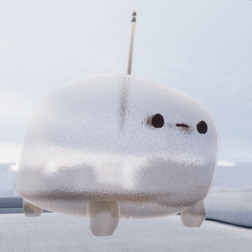 わらびもち/オリジナル3Dモデル