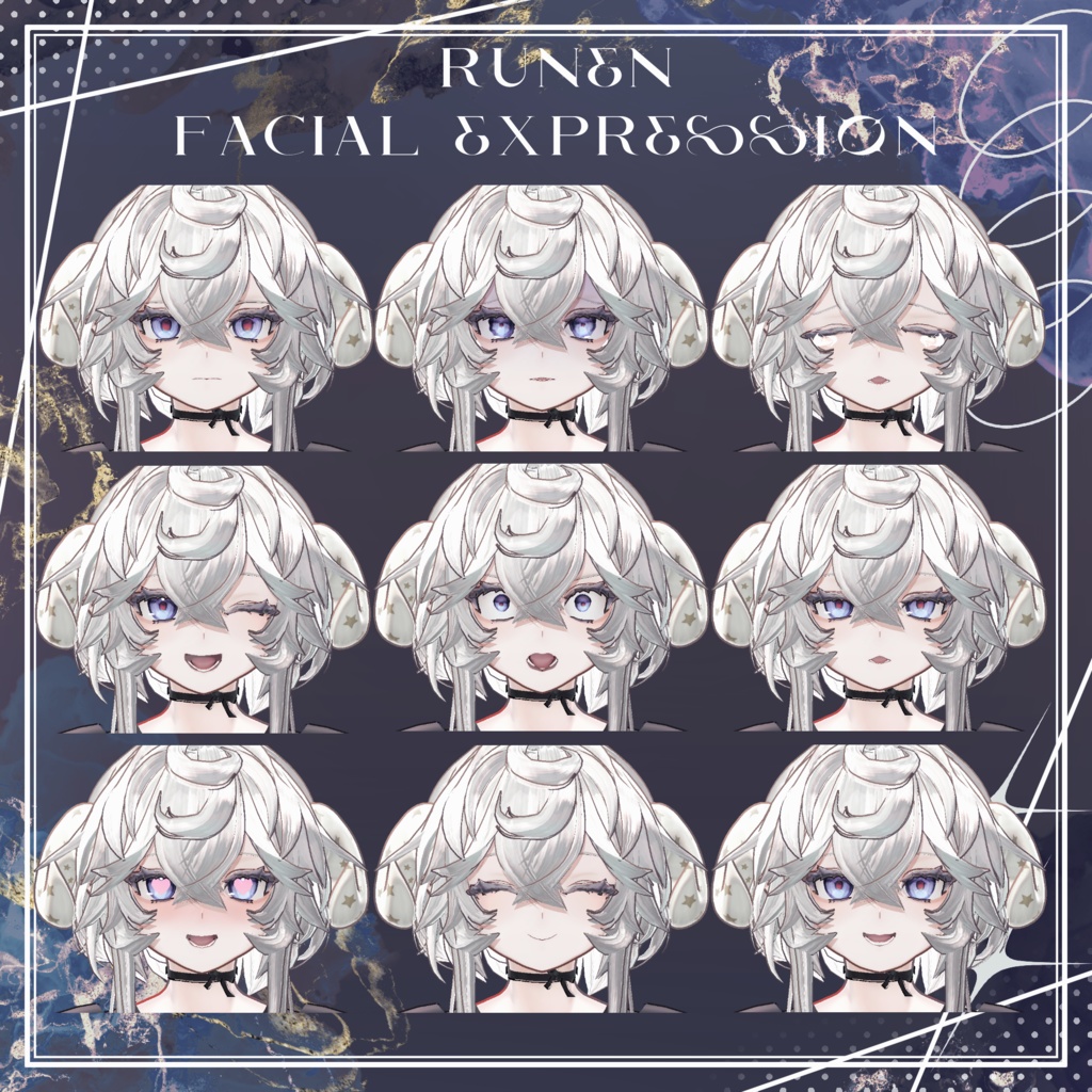 オリジナル3Dモデル『ルーネン』🤍スキ!の数に応じて値下げ企画中