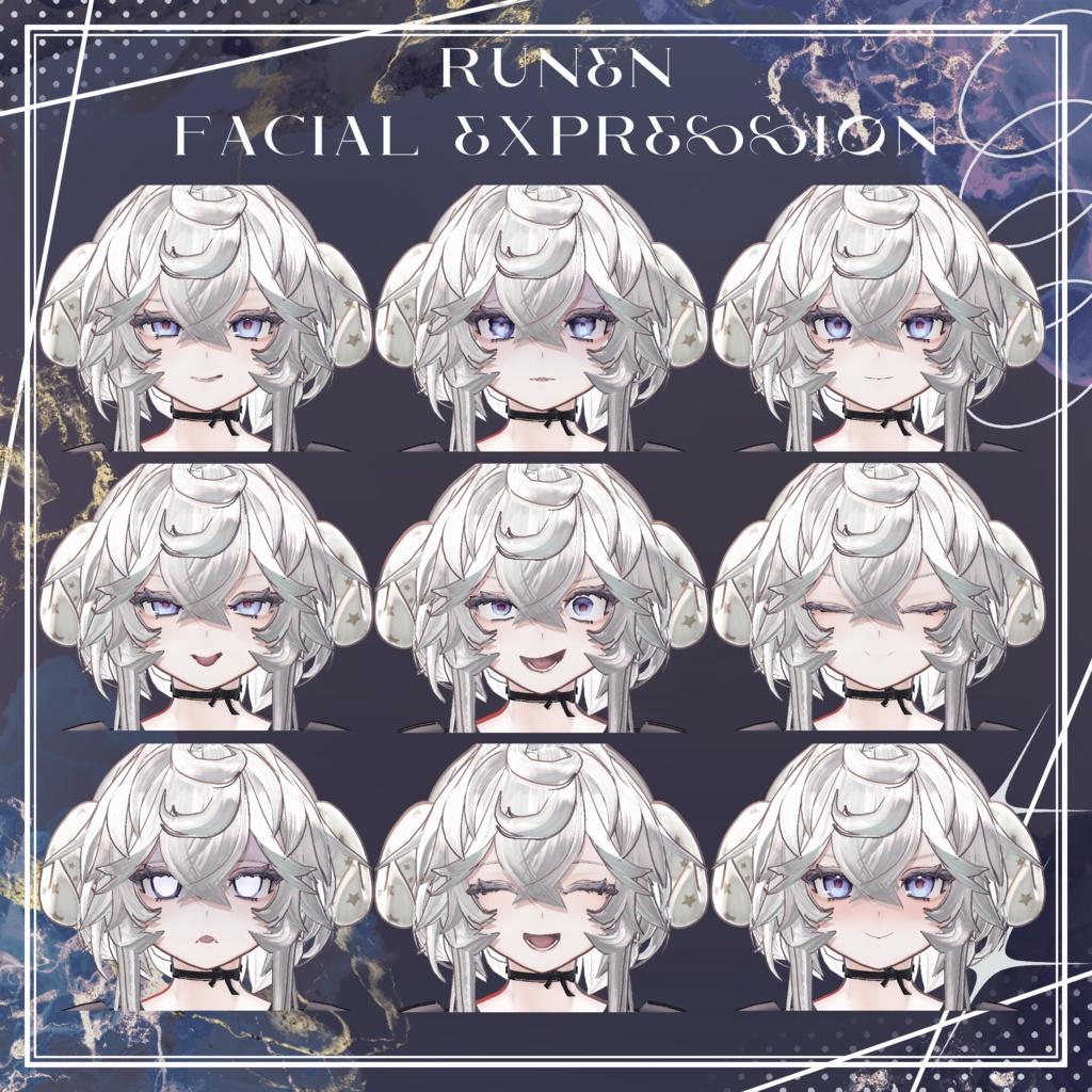 オリジナル3Dモデル『ルーネン』🤍スキ!の数に応じて値下げ企画中