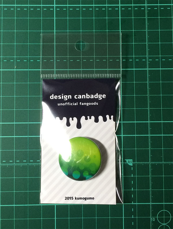 デザイン缶バッジ 単品【髪カラー】