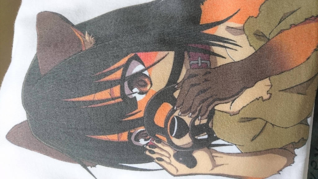 口輪をつけた奴隷狐Tシャツ