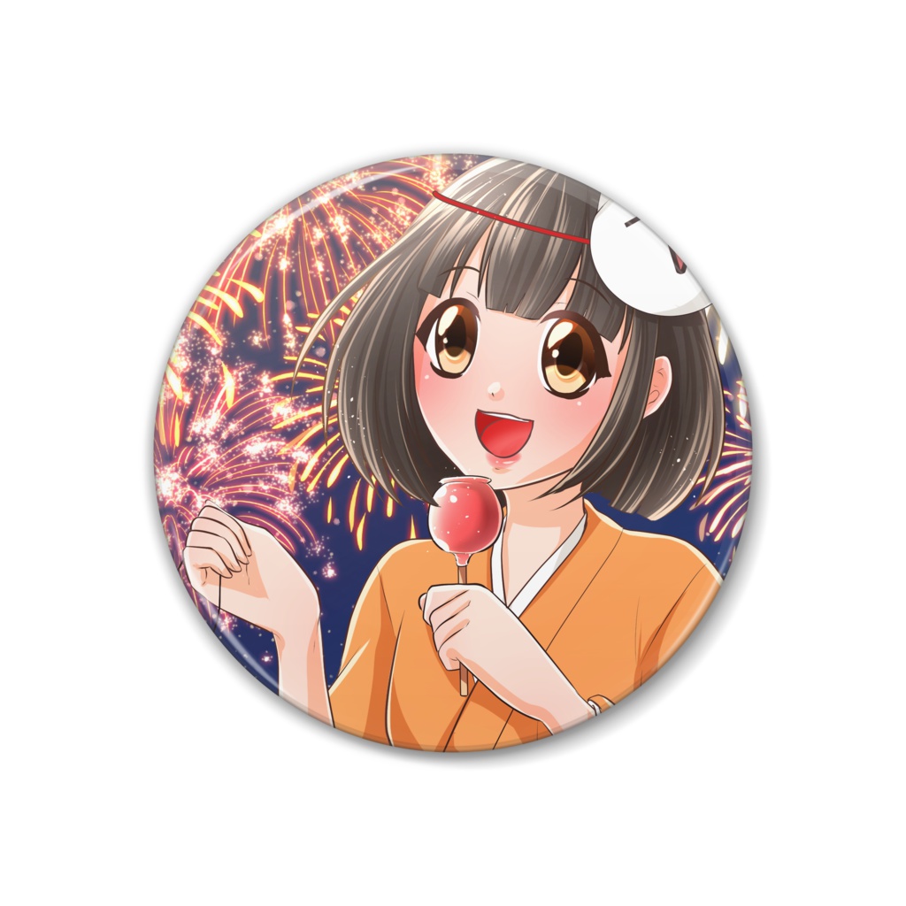 夏祭りモナコインちゃん