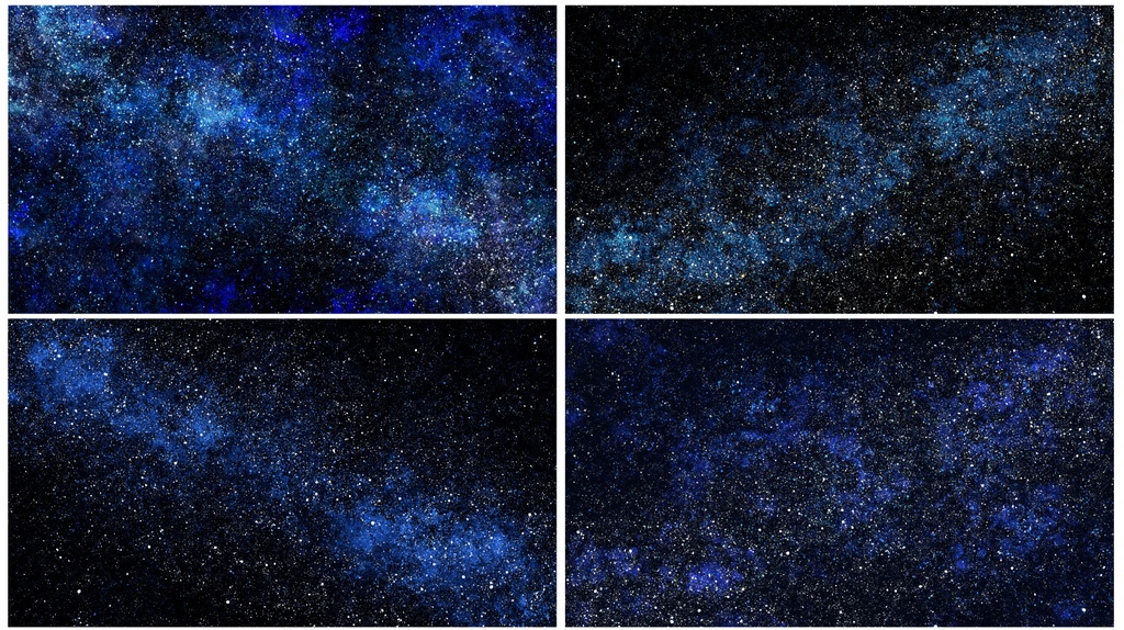 【商用利用可能】星空・宇宙風画像素材10枚セット