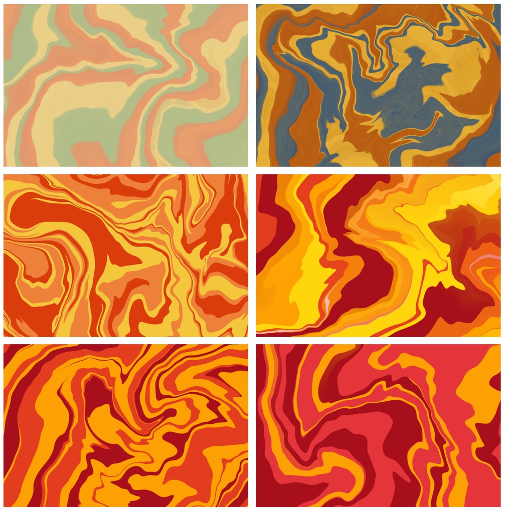 【商用利用可能】マーブル模様画像素材23枚セット