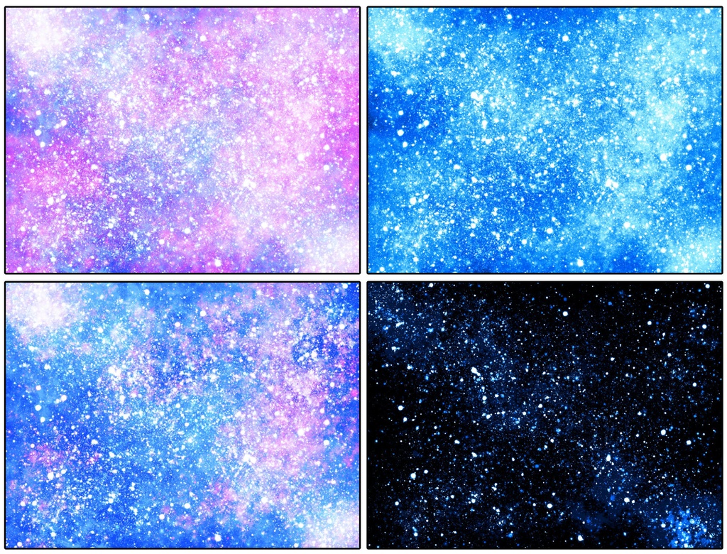 【商用利用可能】キラキラ星・宇宙風の画像素材12枚セット