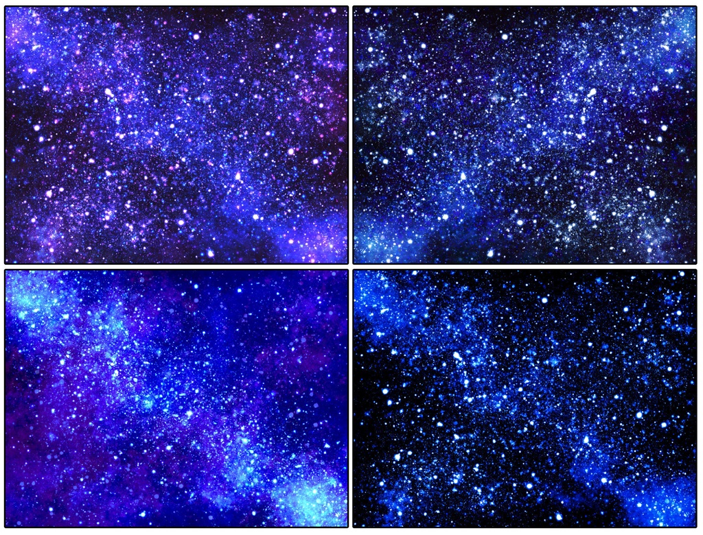 【商用利用可能】キラキラ星・宇宙風の画像素材12枚セット