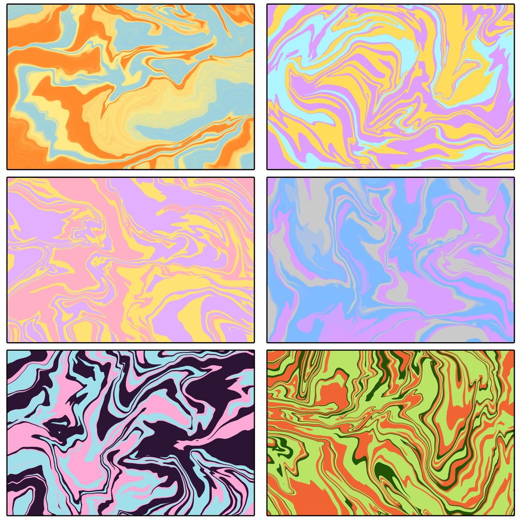 【商用利用可能】マーブル模様の画像素材54枚セット