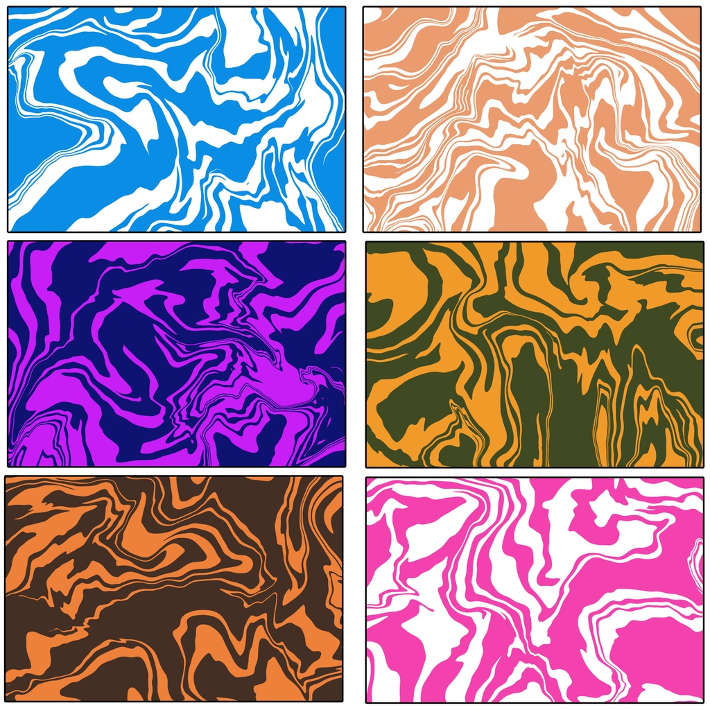 【商用利用可能】マーブル模様の画像素材54枚セット