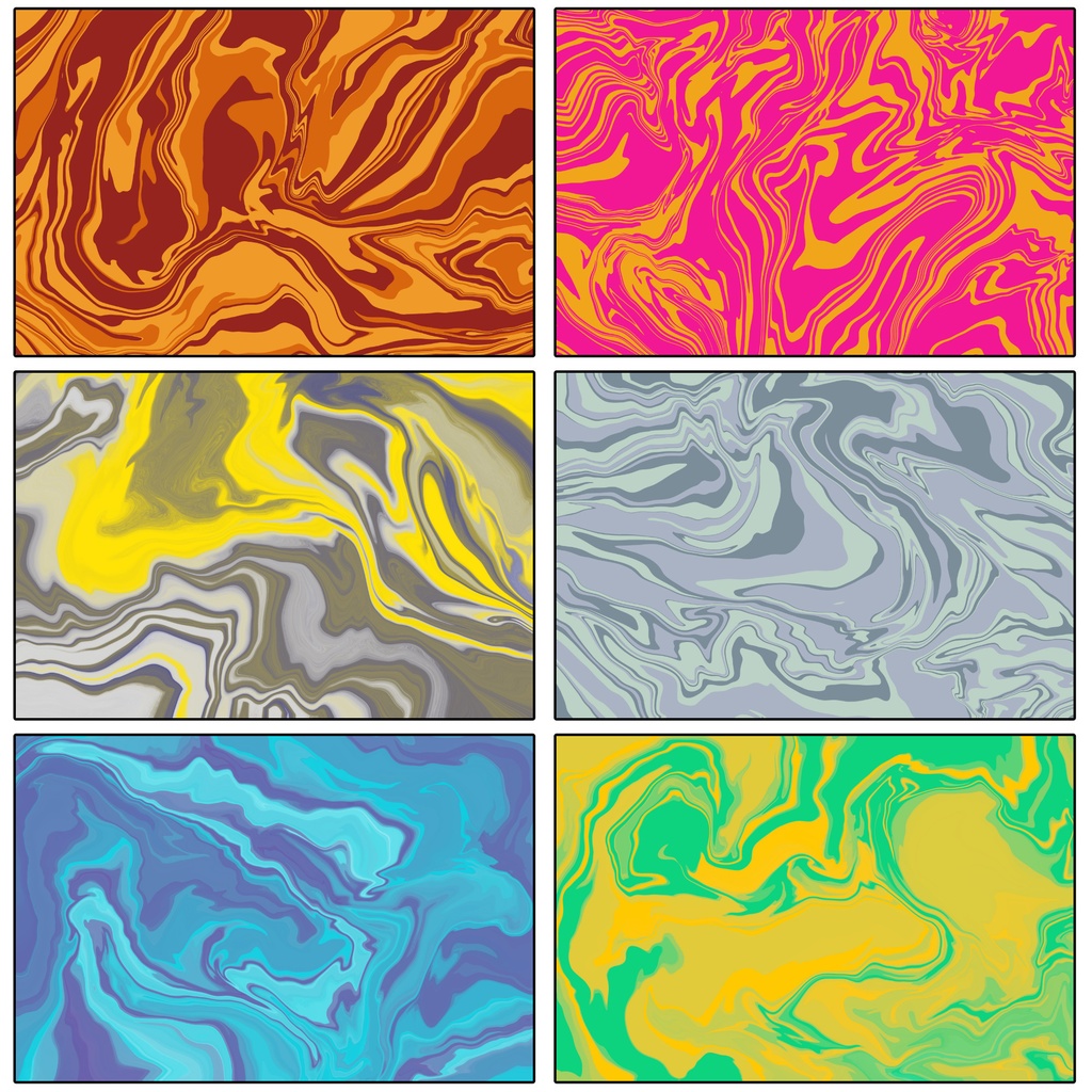 【商用利用可能】マーブル模様の画像素材54枚セット