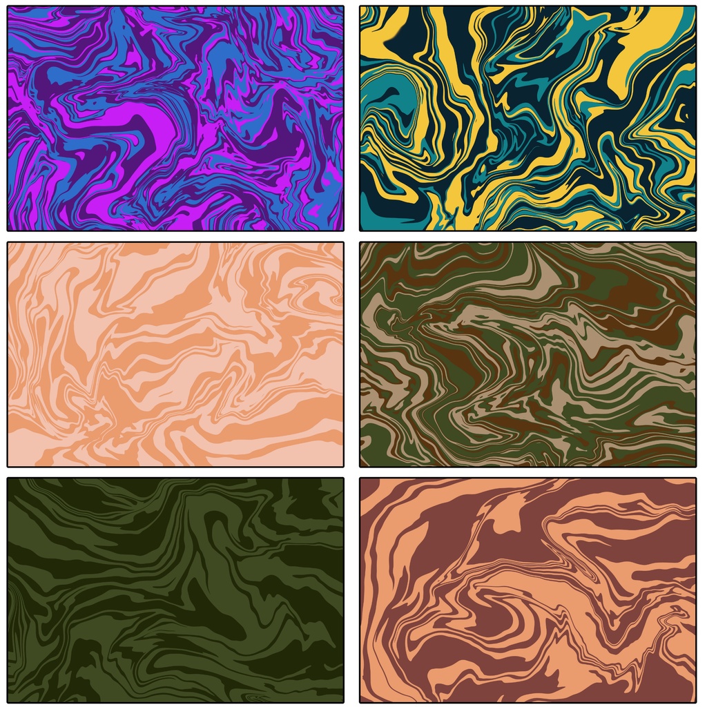 【商用利用可能】マーブル模様の画像素材54枚セット