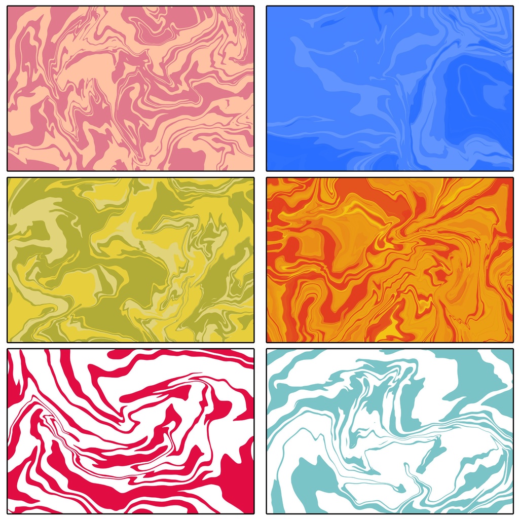 【商用利用可能】マーブル模様の画像素材54枚セット