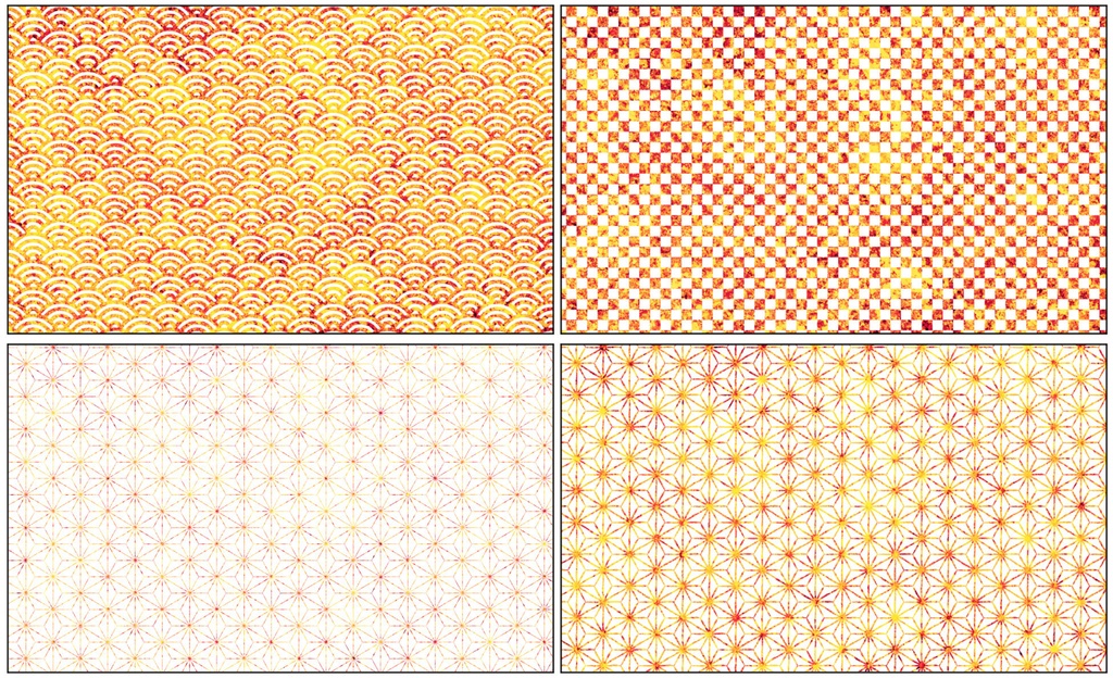 【商用利用可能】キラキラ和柄画像素材22枚セット
